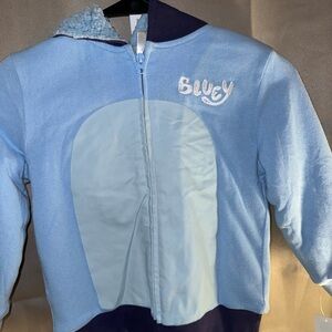 Bluey Zip Up Character Sweater Jacket